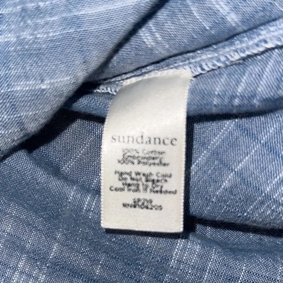 Sundance Embroidered Peasant Blouse Size XS Boho Travel Vacation Summer Casual - Picture 5 of 6